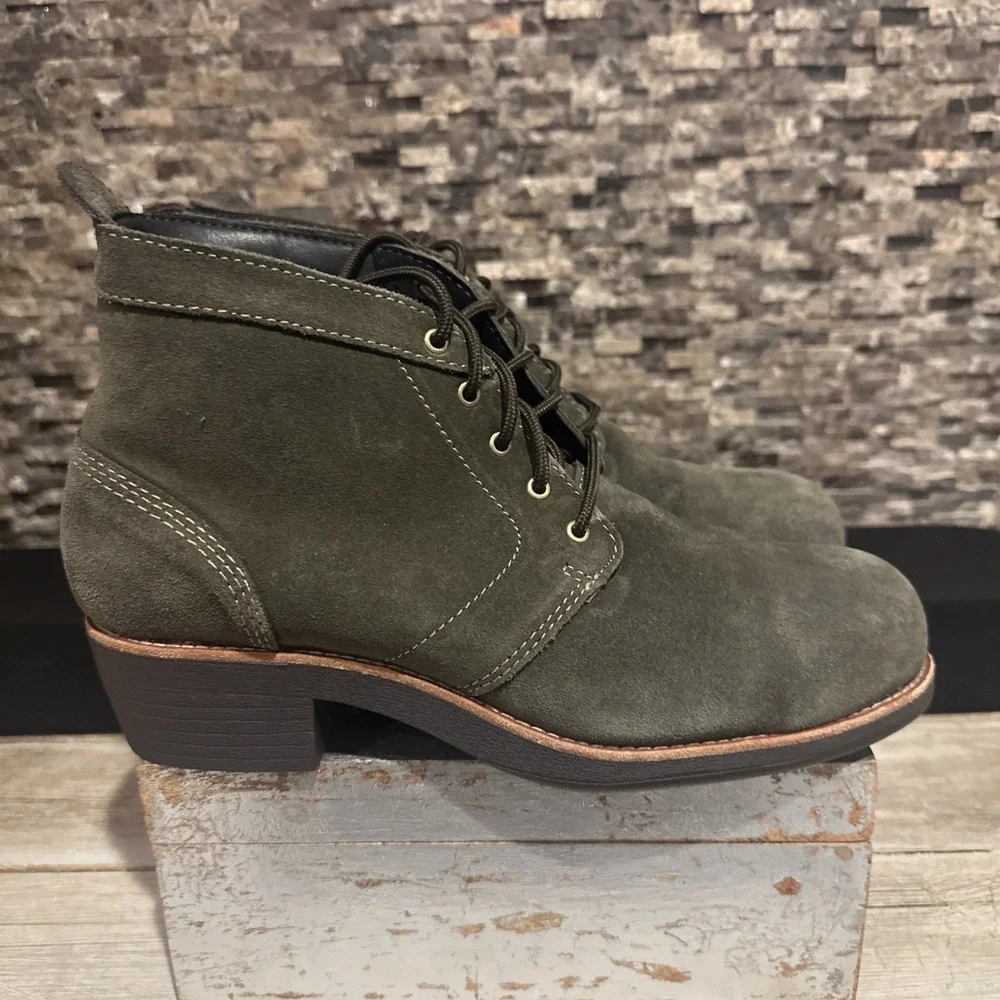 WORX by Red Wing 5124 Women's Zinc Chukka‎ Steel Toe Boots Size 8.5